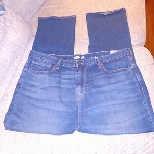 NWOT Old Navy Men's 42x30 Dark Wash Jeans Bootcut